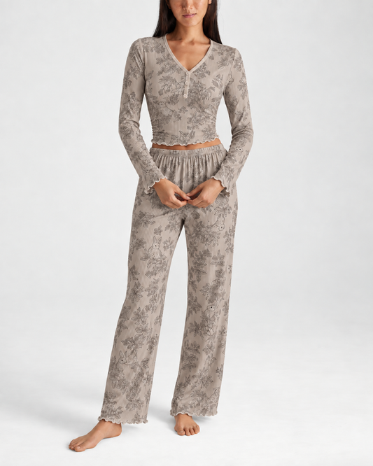 Henley Pajama Set