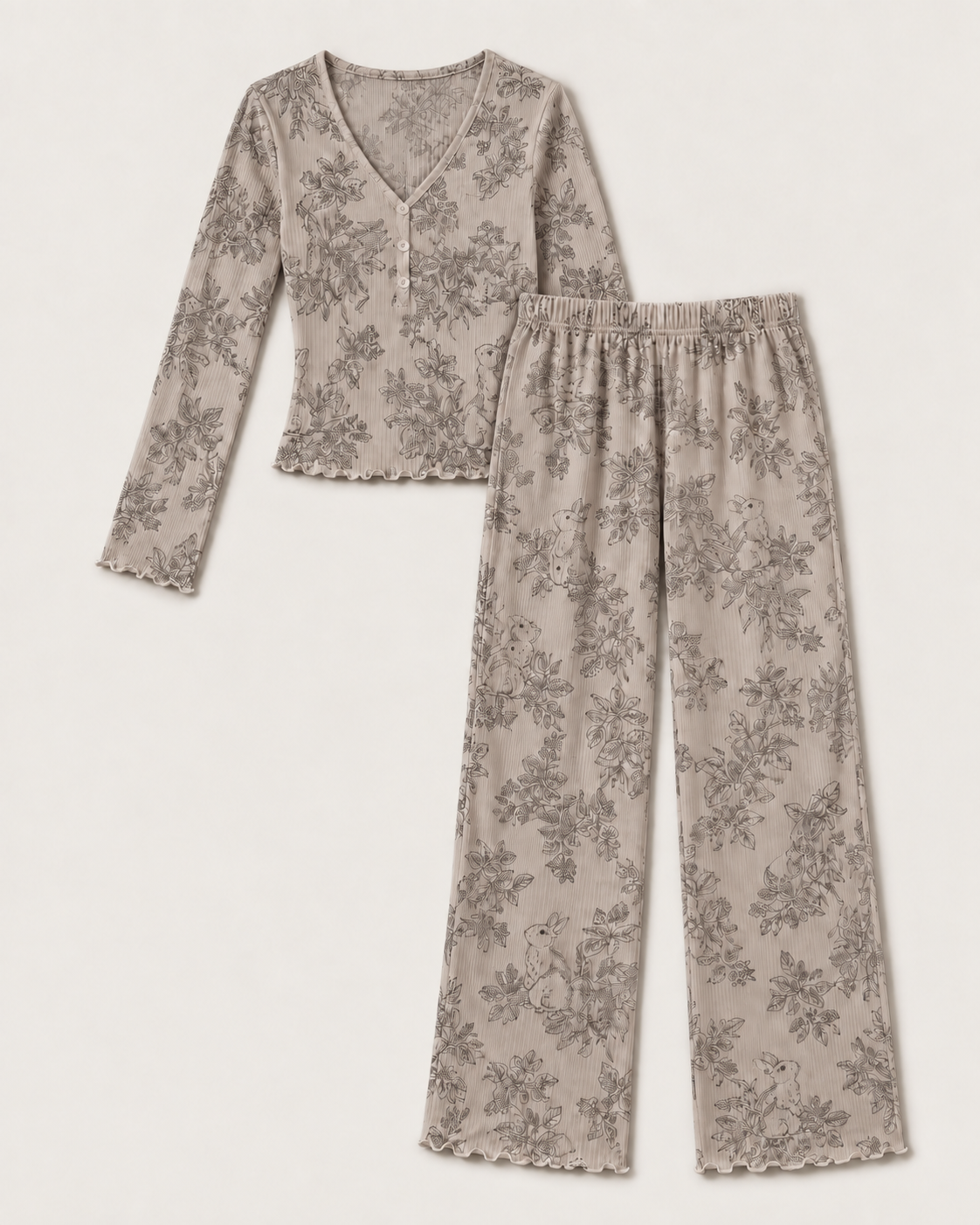 Henley Pajama Set