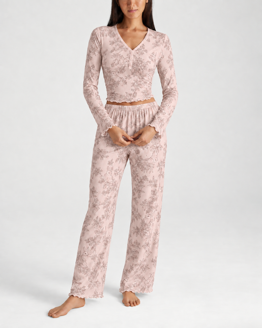 Henley Pajama Set