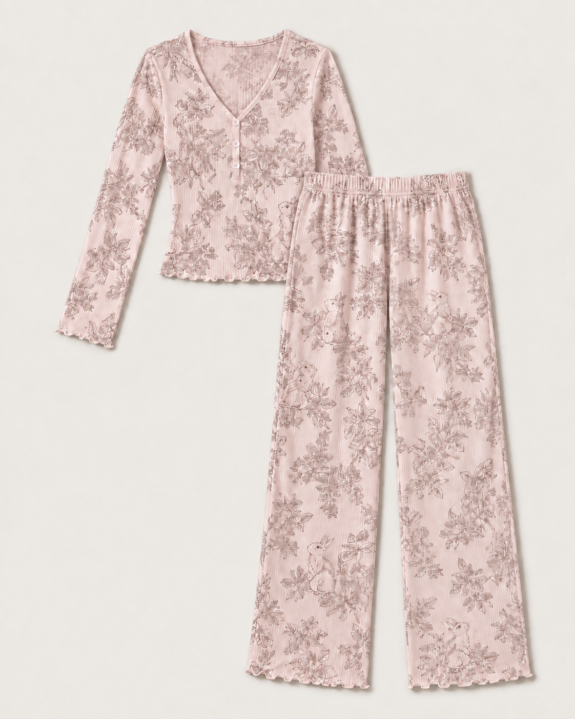 Henley Pajama Set