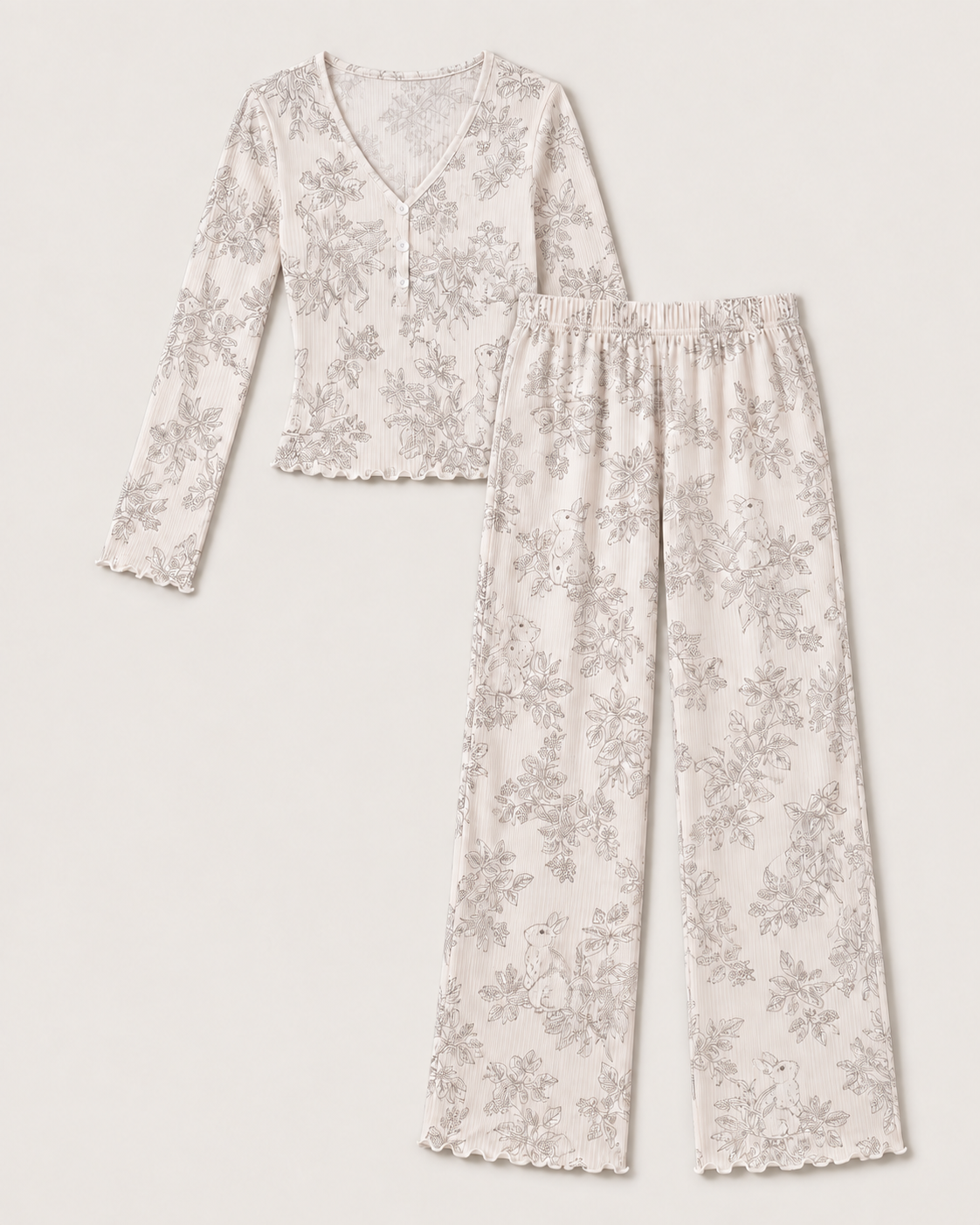 Henley Pajama Set